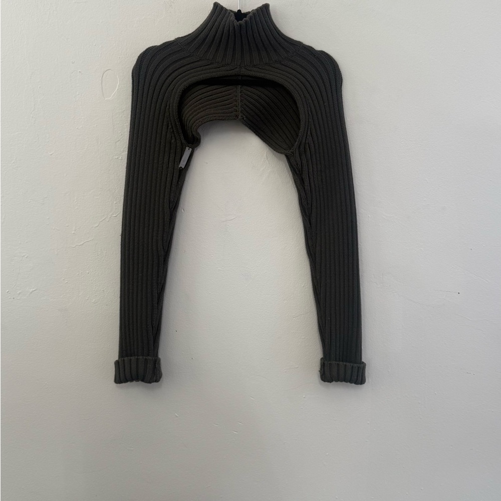 PETER DO Ribbed Cropped Top